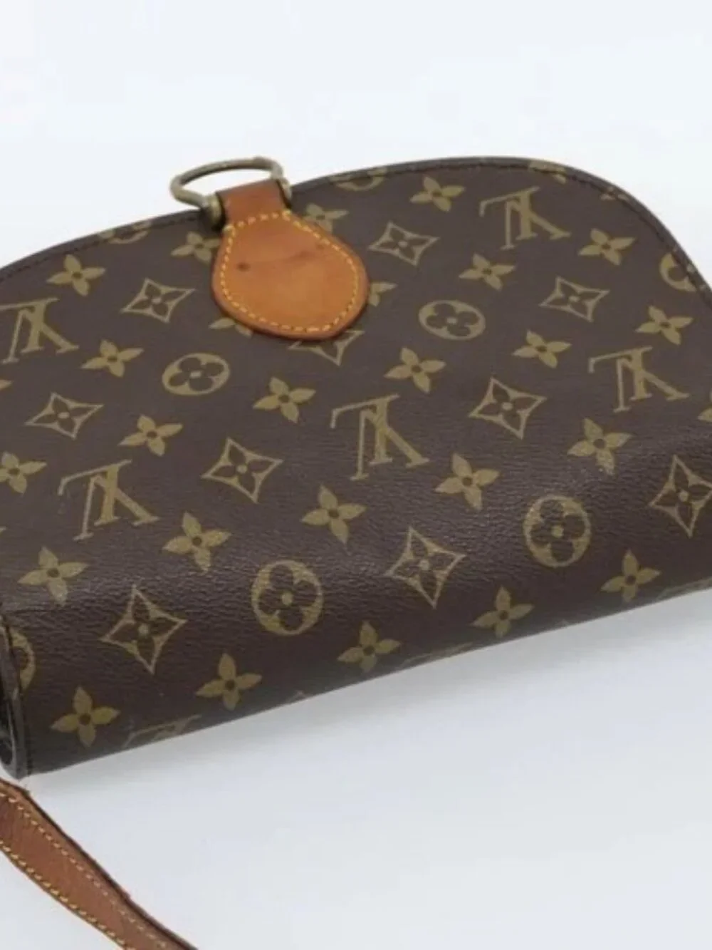 LOUIS VUITTON Monogram Saint Cloud GM Shoulder Bag M51242 LV Auth 165485
